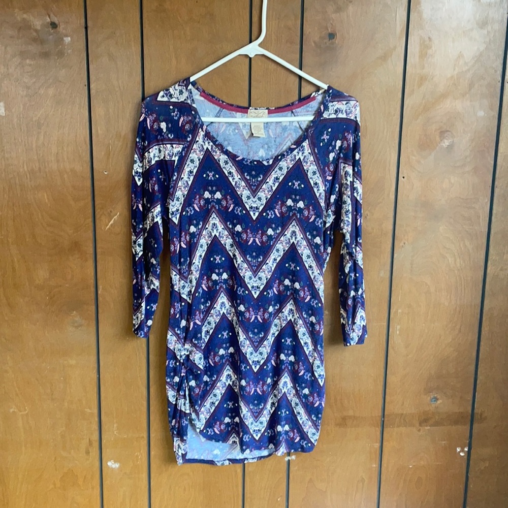 💗 4/$12 Purple patterned dress
